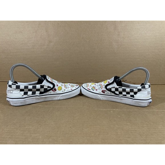 Vans OTW Flour Shop Rainbow Icons Emoticon Checkered - 721278 - Women’s Size 6.5 - Picture 7 of 10